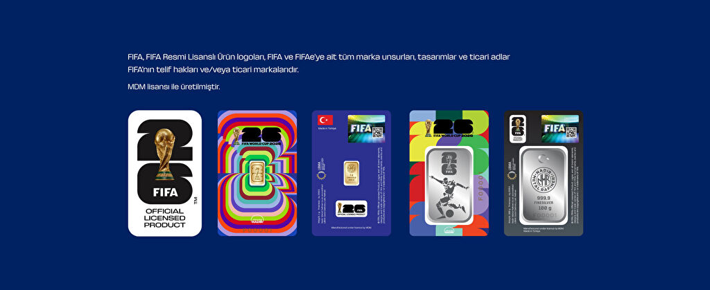 Nadir Metal'den FIFA World Cup 2026™ Rüyası: Altın ve Gümüş Külçelerle Milli Onur