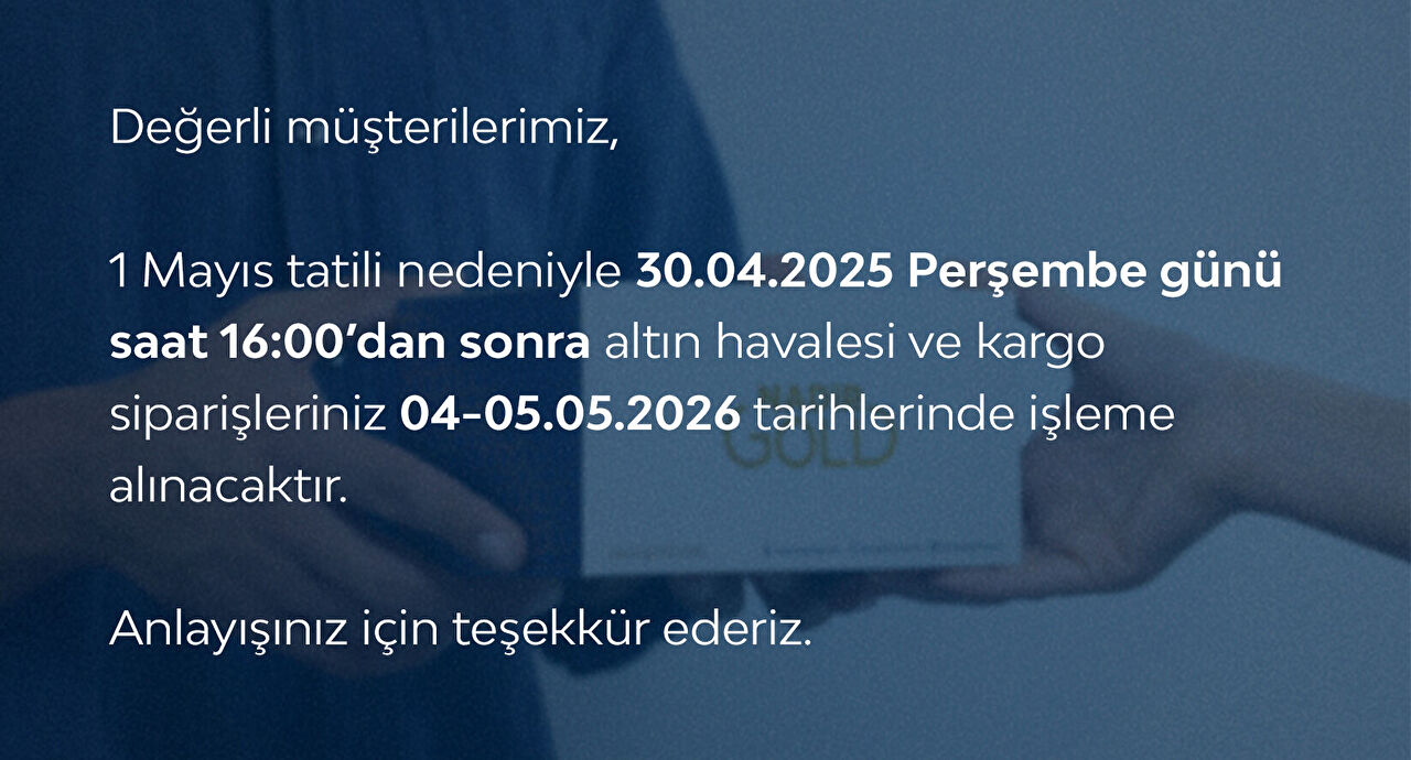 Aynı Gün Ücretsiz Kargo