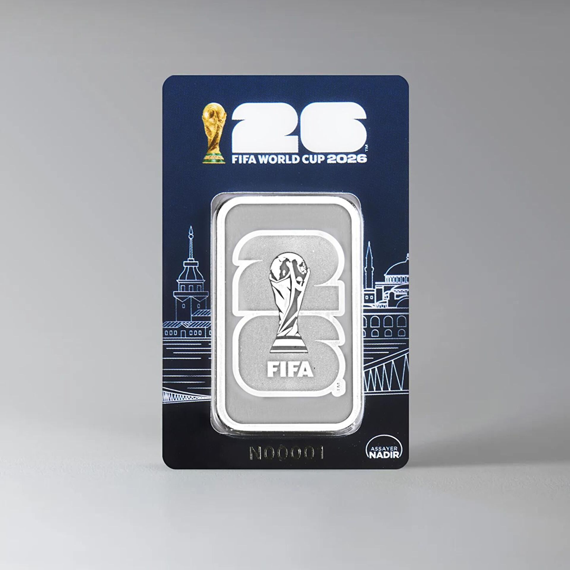 FIFA World Cup 2026™ 50 Gr Gümüş Külçe