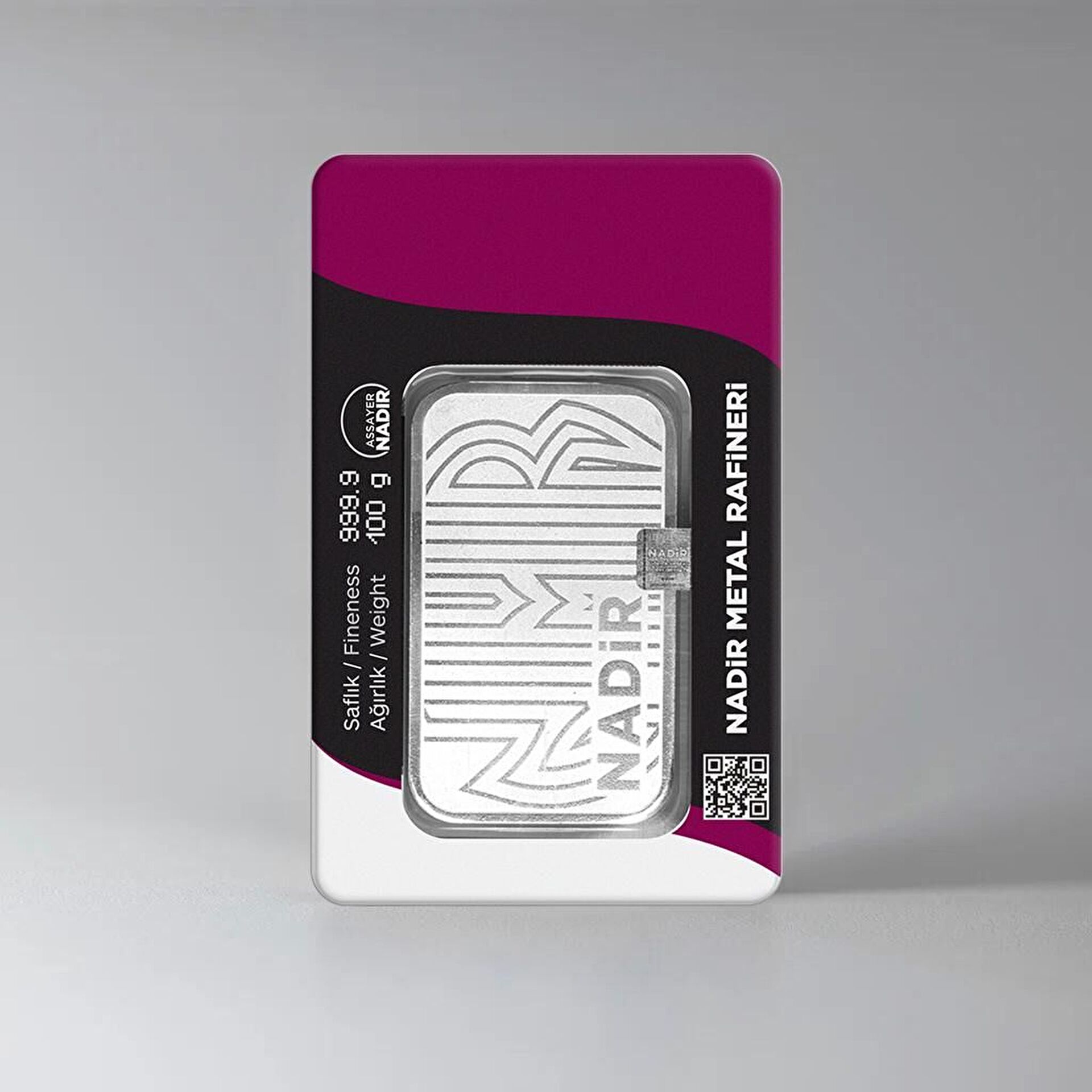 NadirGold 100 Gr Gümüş Külçe - 2