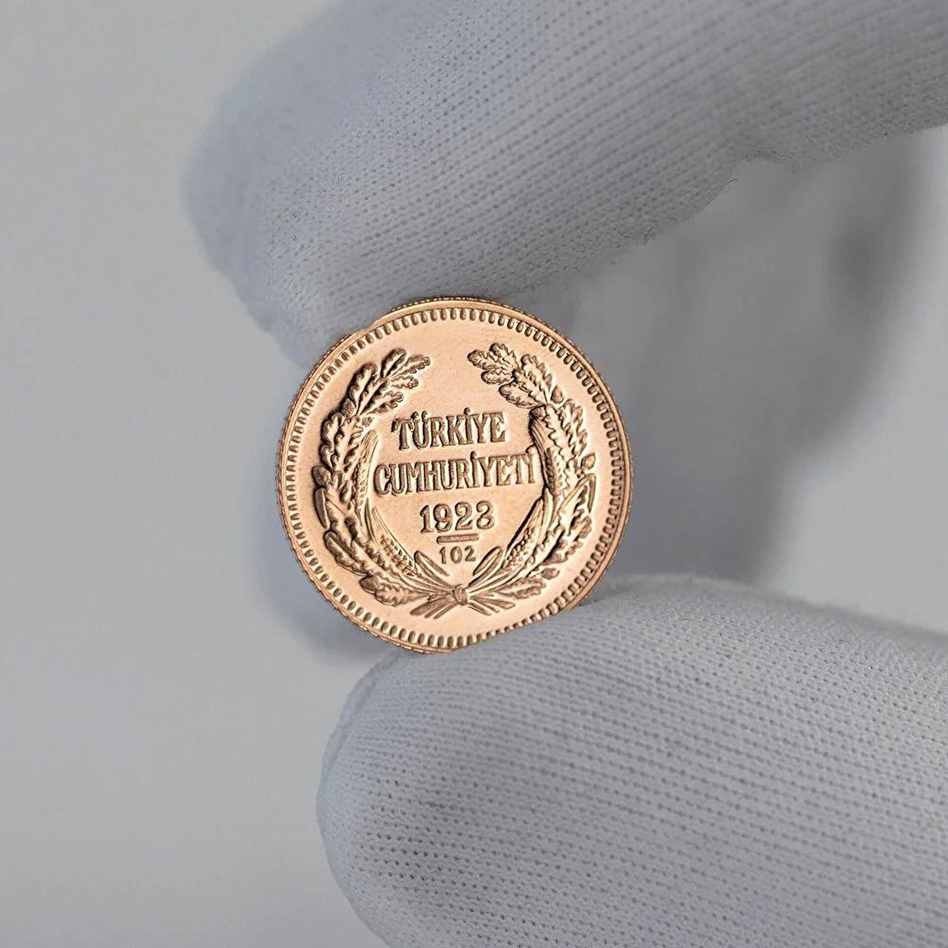 Ata Lira Yarım Altın 102. Yıl Yeni Tarihli - 2