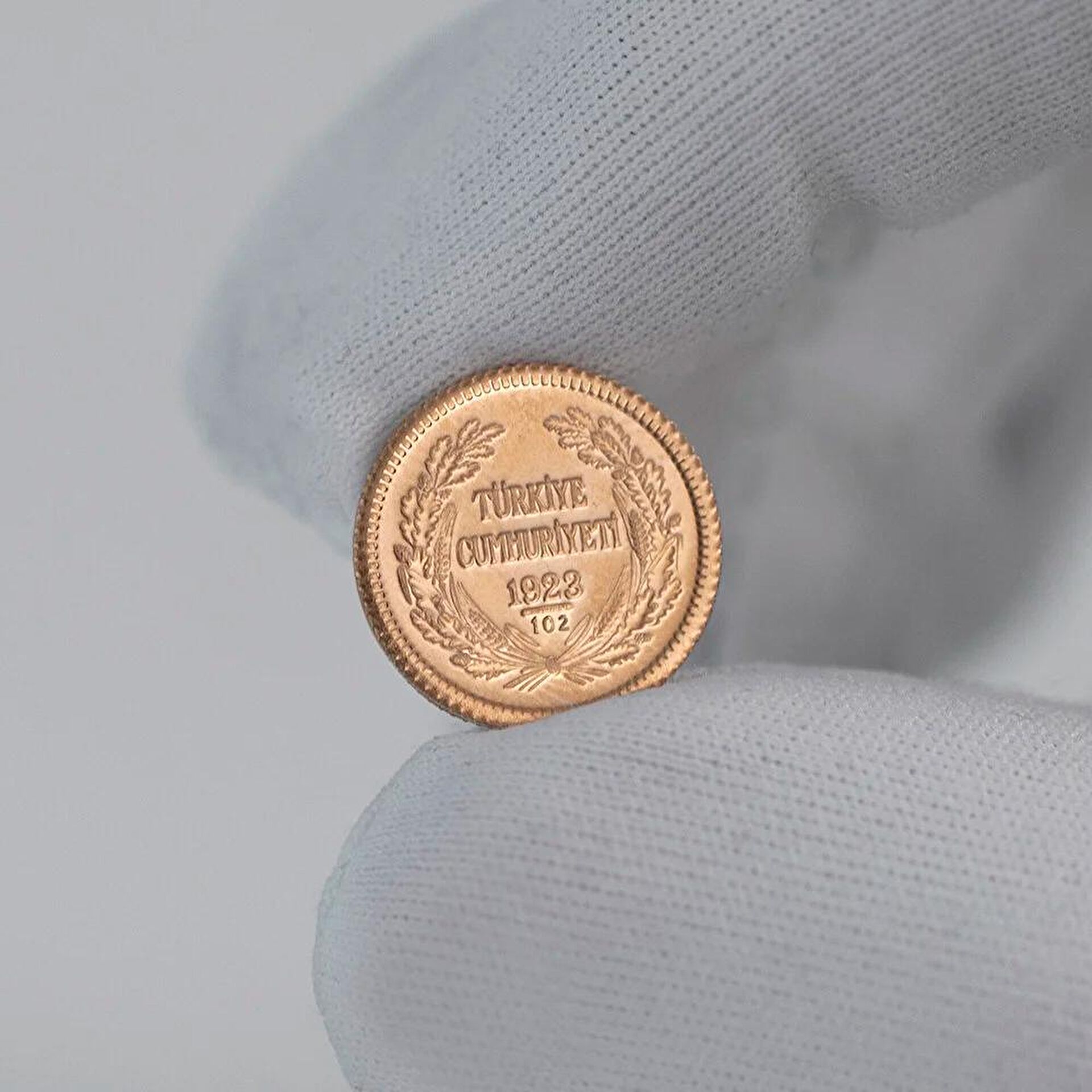 Ata Lira Çeyrek Altın 102. Yıl Yeni Tarihli - 2