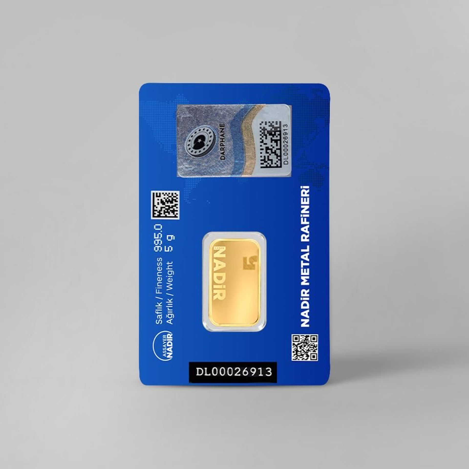 NadirGold 5 Gr Külçe Altın - 2