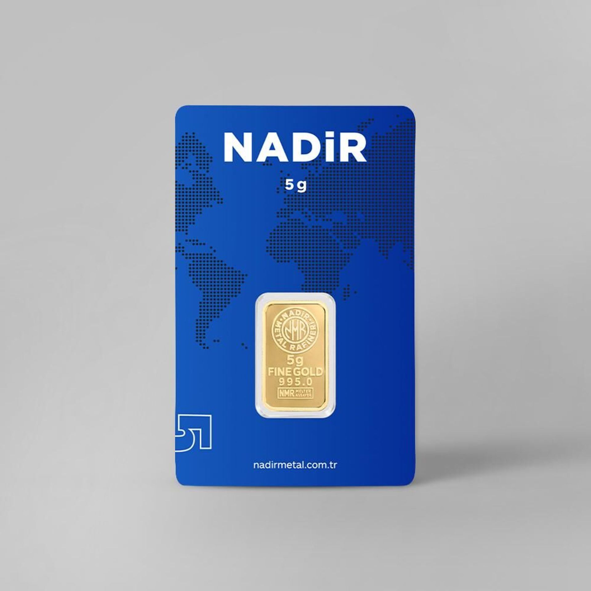 NadirGold 5 Gr Külçe Altın