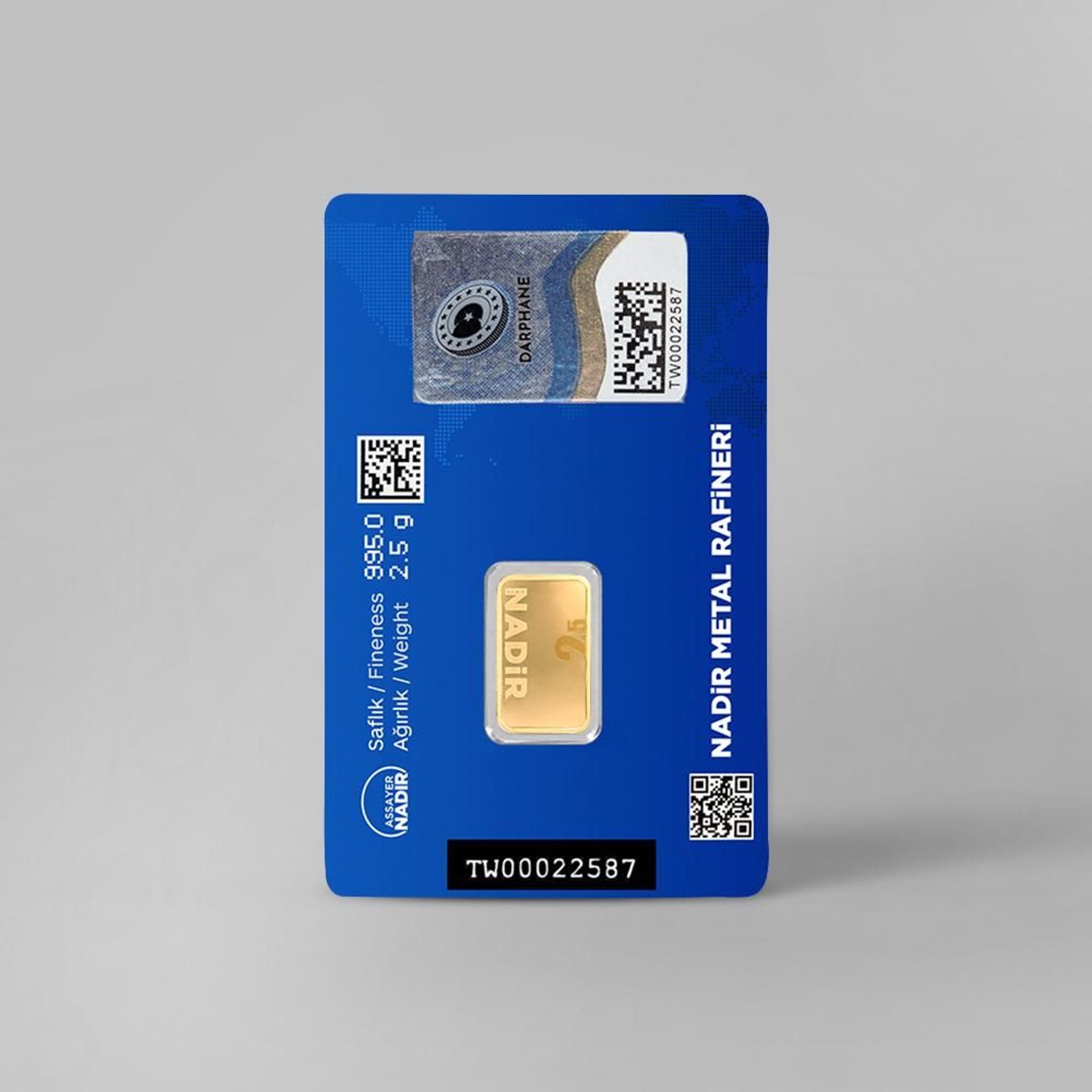 NadirGold 2‚5 Gr Külçe Altın - 2