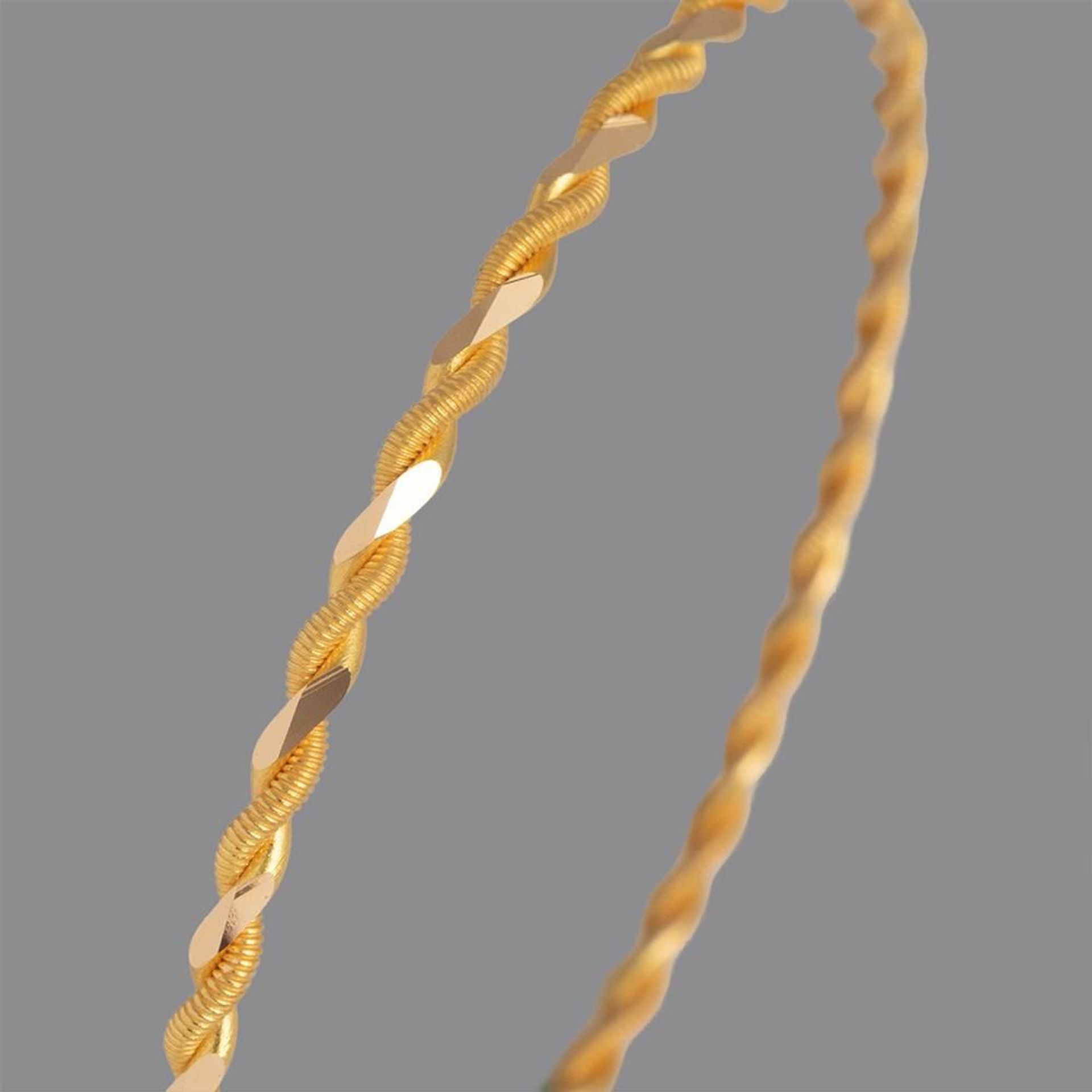NadirGold 22 Ayar 2'li Burma Bilezik 10 Gr - 2