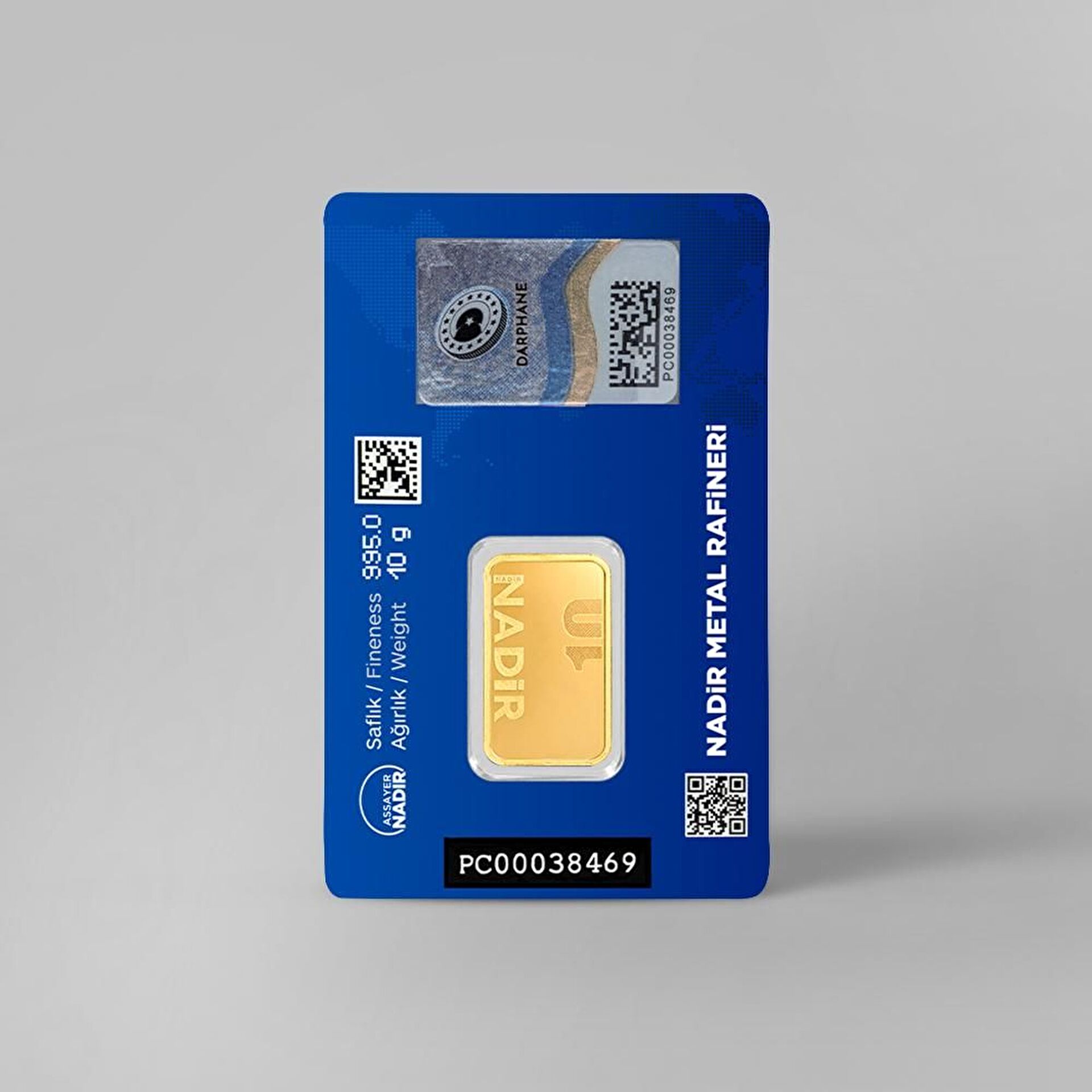 NadirGold 10 Gr Külçe Altın - 2