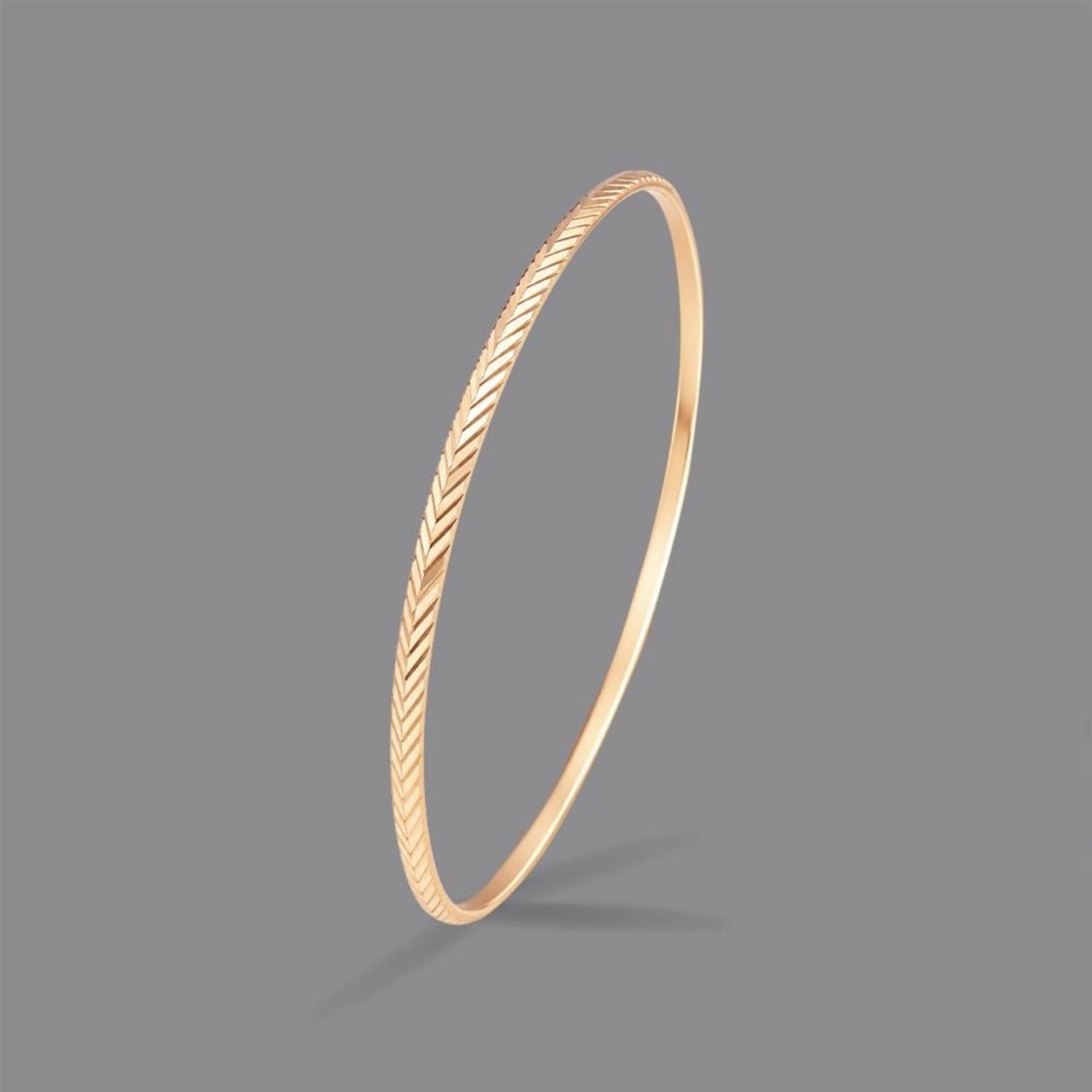 NadirGold 22 Ayar Balık Sırtı Bilezik 11 Gr - 1