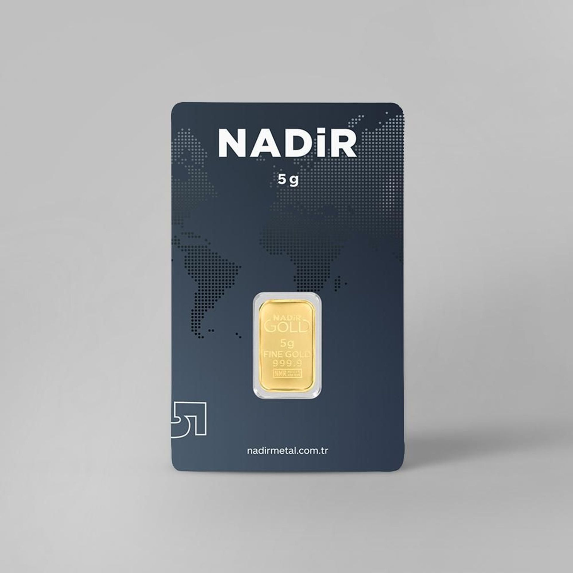 NadirGold 5 Gr Külçe Altın 999.9 - 1