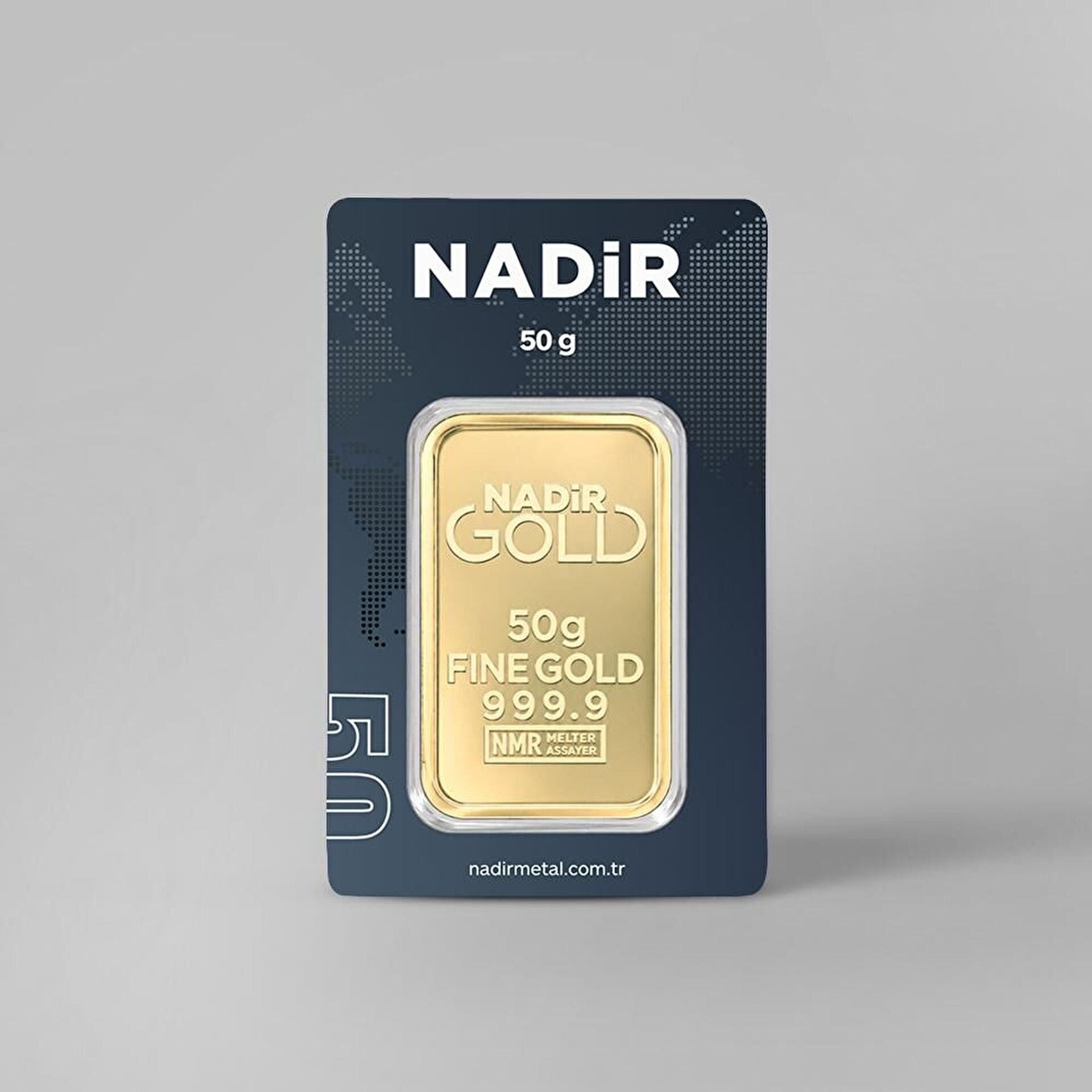 NadirGold 50 Gr Külçe Altın 999.9 - 1