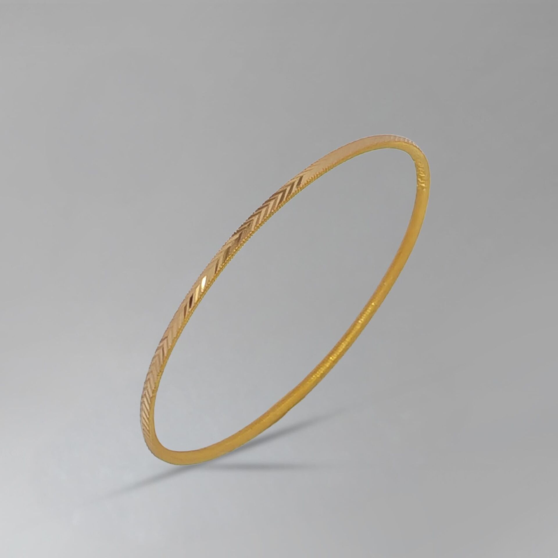 NadirGold 22 Ayar Balık Sırtı Bilezik 12 Gr - 1