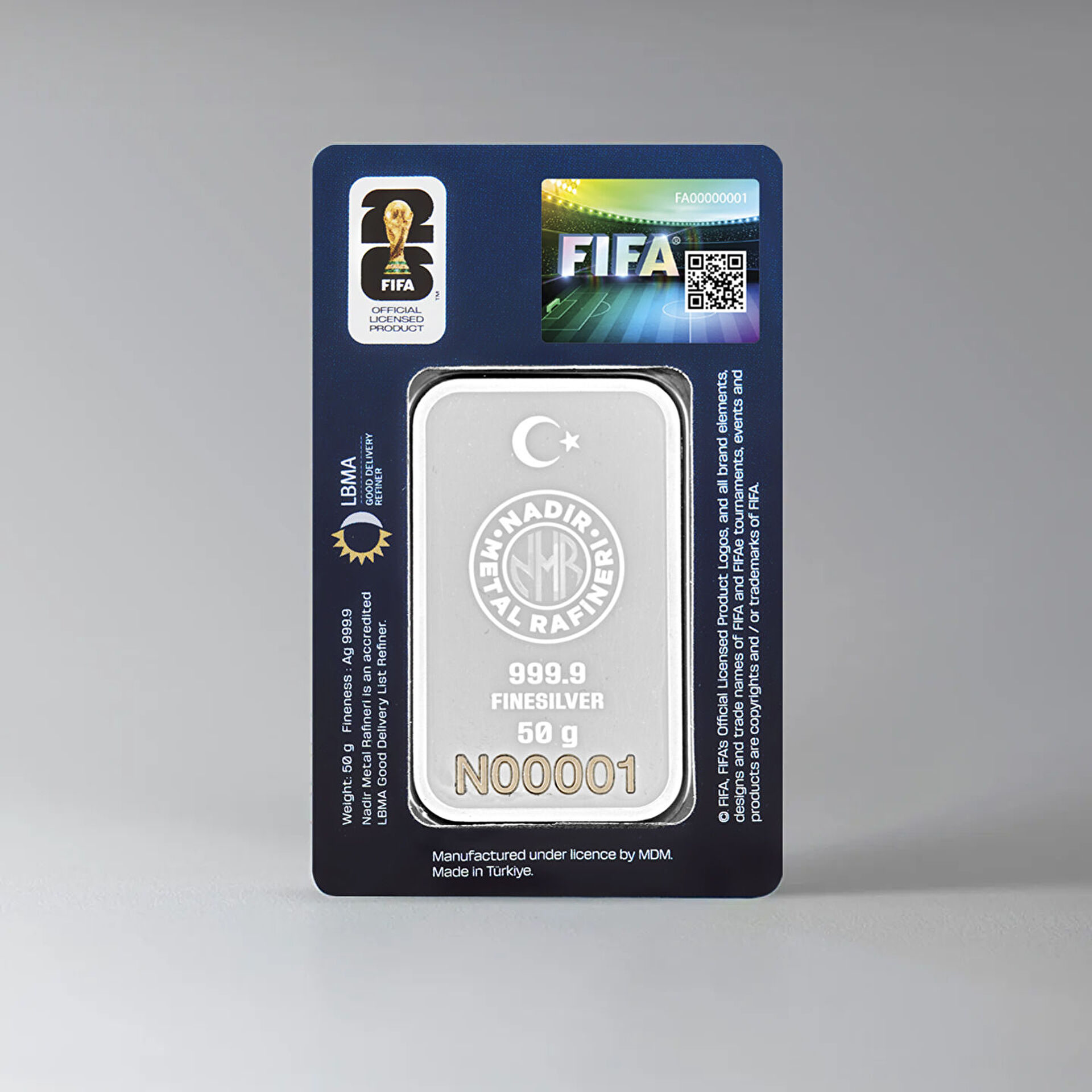 Fifa World Cup 2026™ 50 Gr Gümüş Külçe - 2
