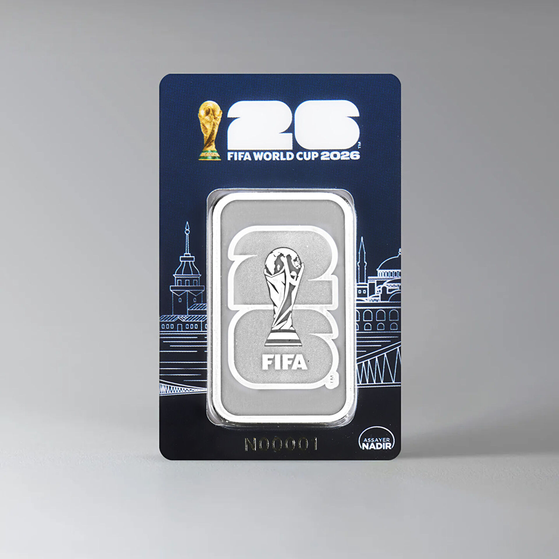 Fifa World Cup 2026™ 50 Gr Gümüş Külçe