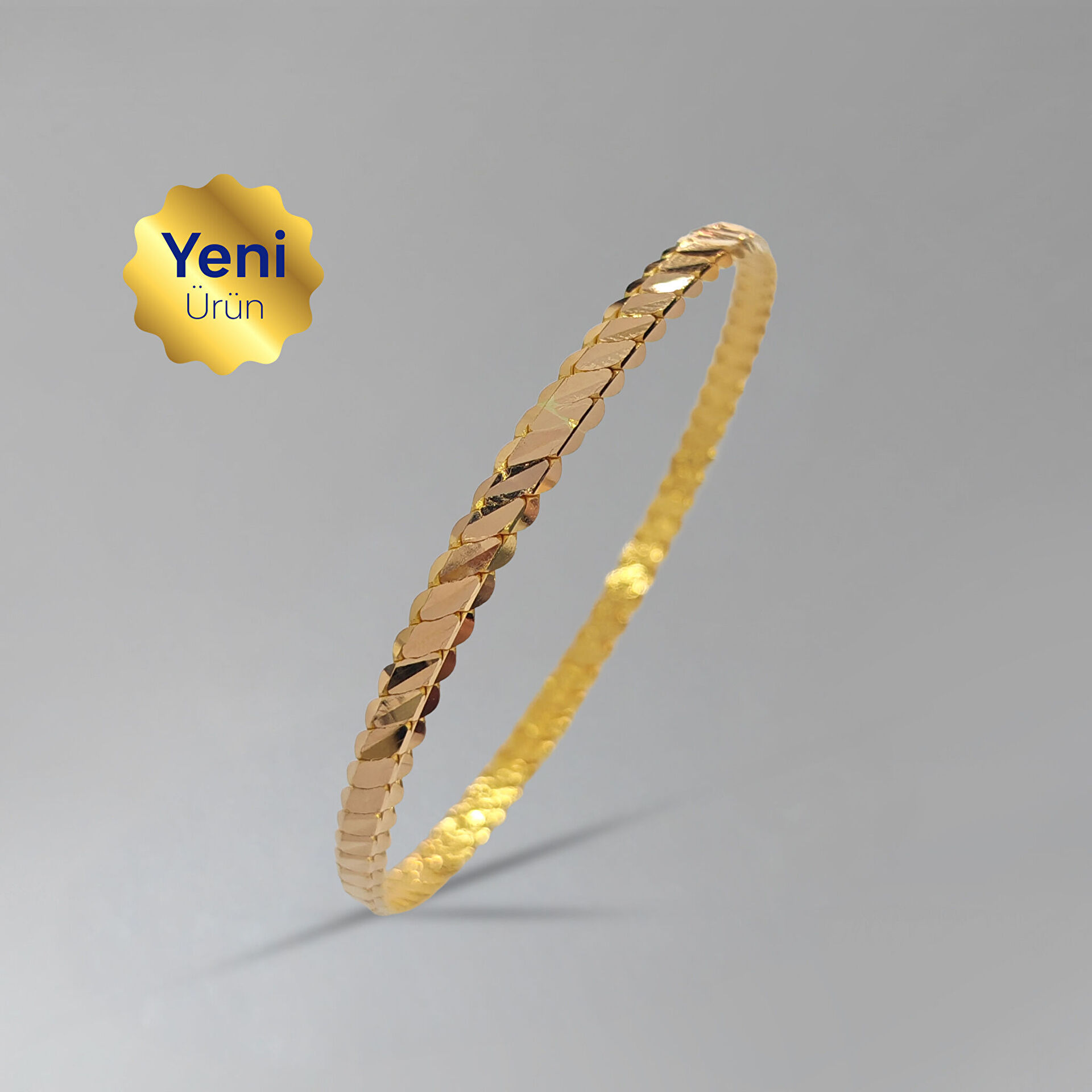 NadirGold 22 Ayar 3'lü Burma Bilezik 13 Gr