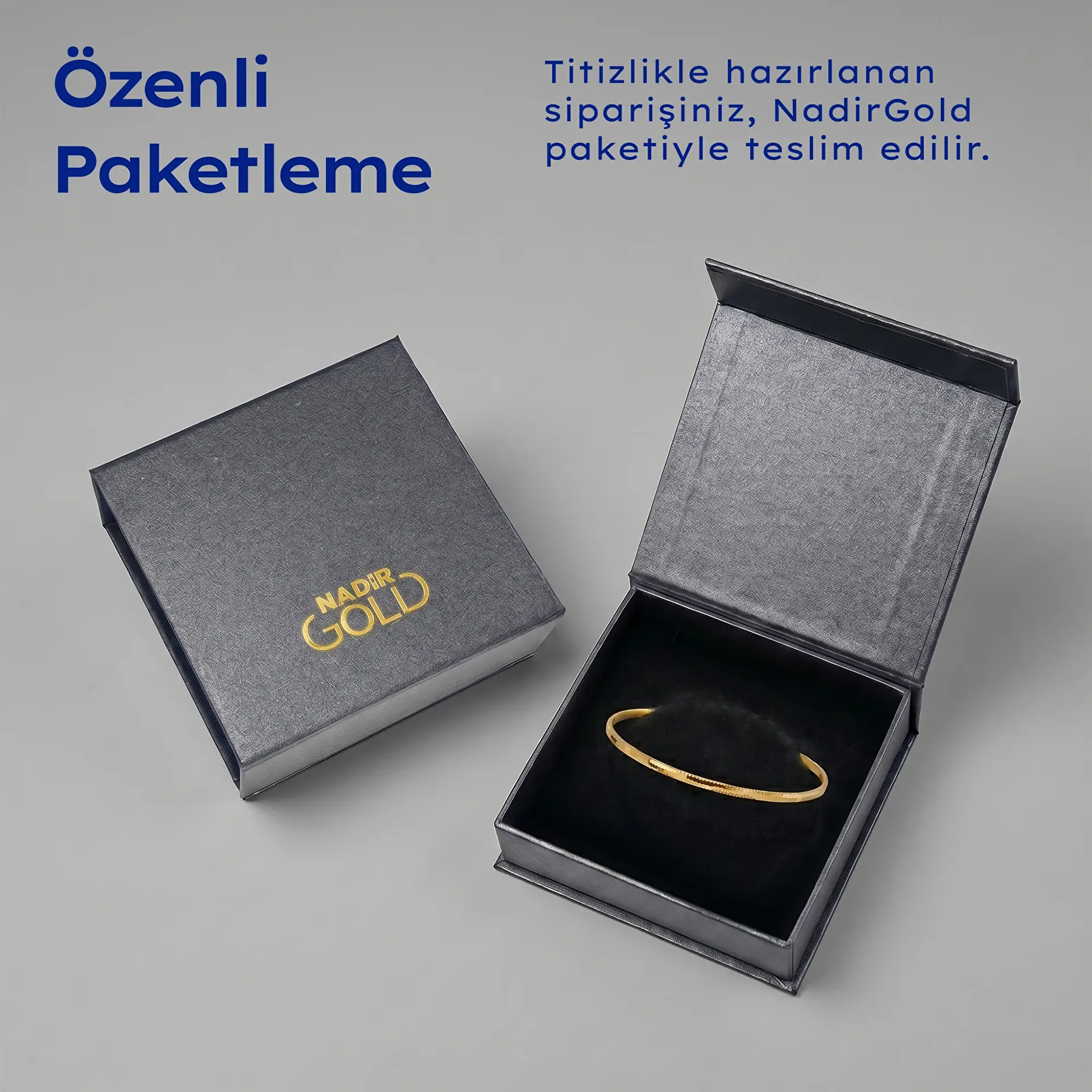 NadirGold 22 Ayar Ajda Bilezik 12 Gr - 3