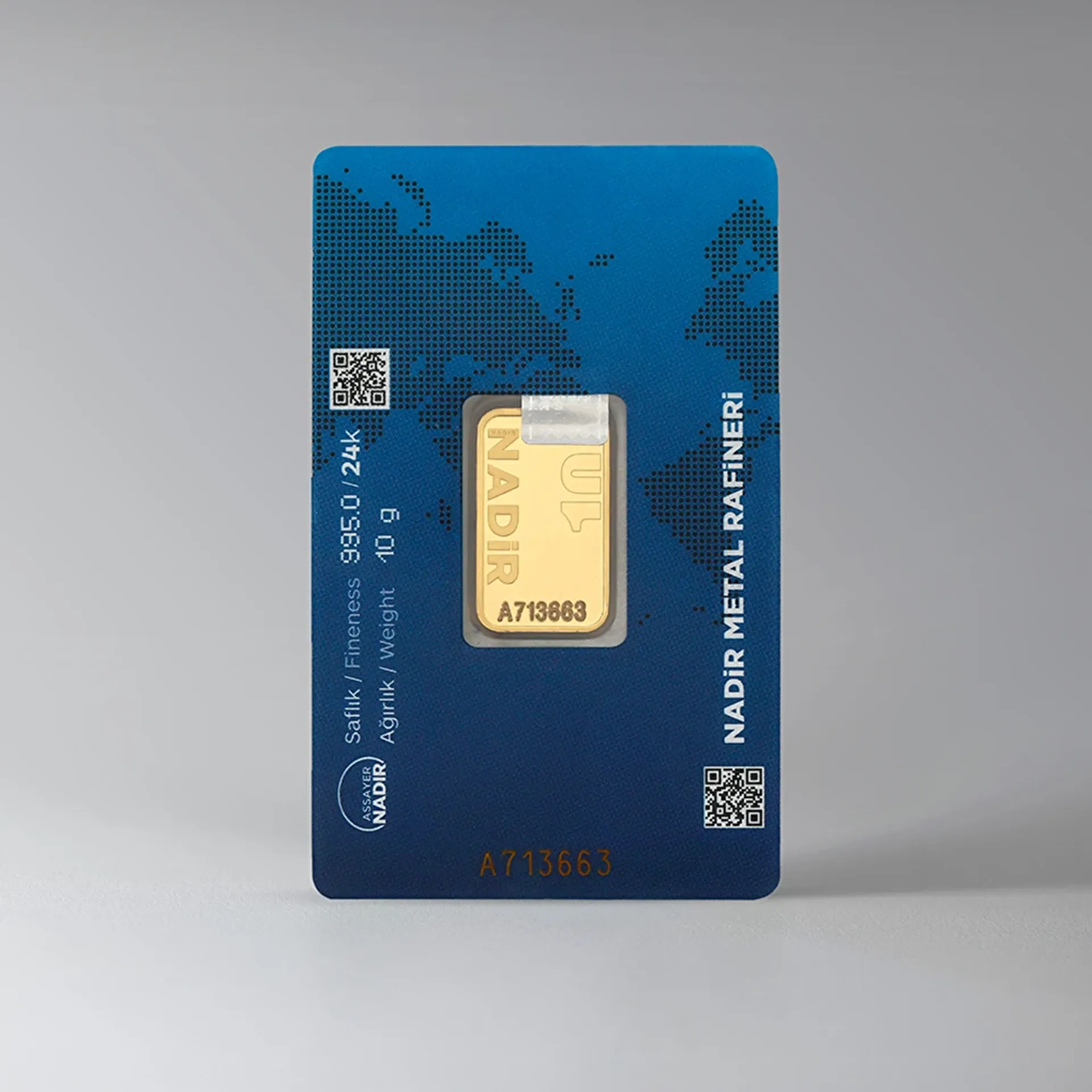 NadirGold 10 Gr Külçe Altın - 2