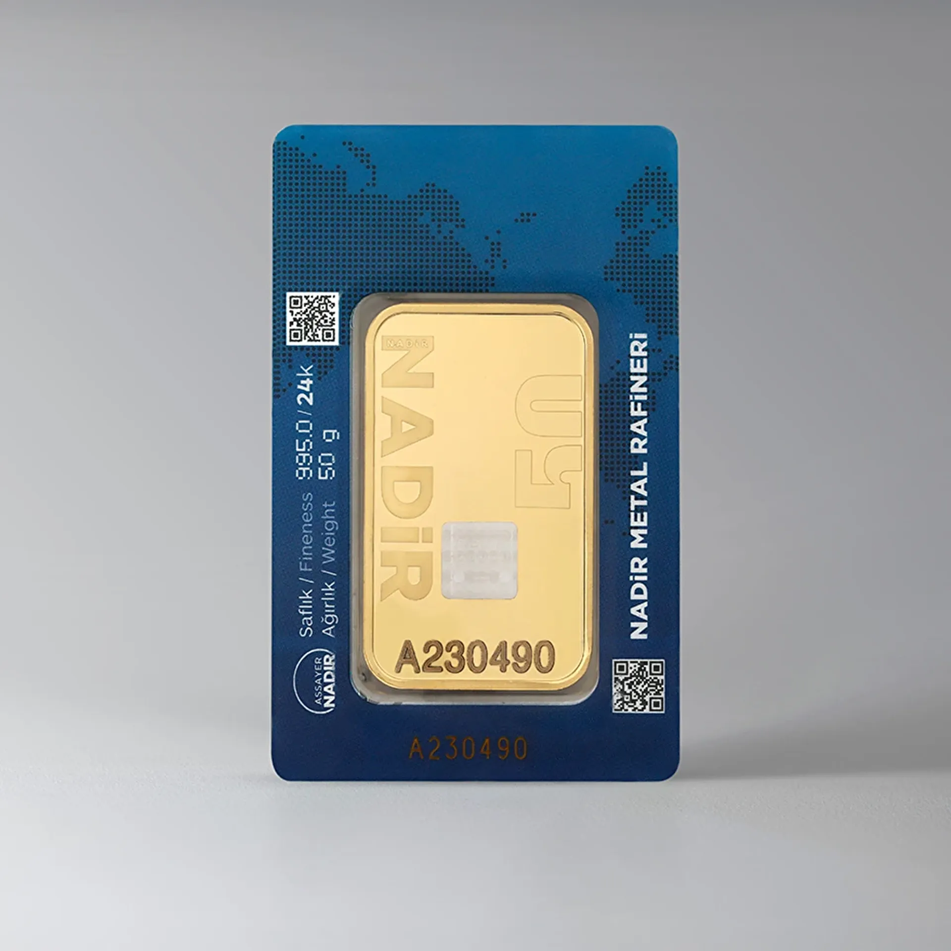 NadirGold 50 Gr Külçe Altın - 2