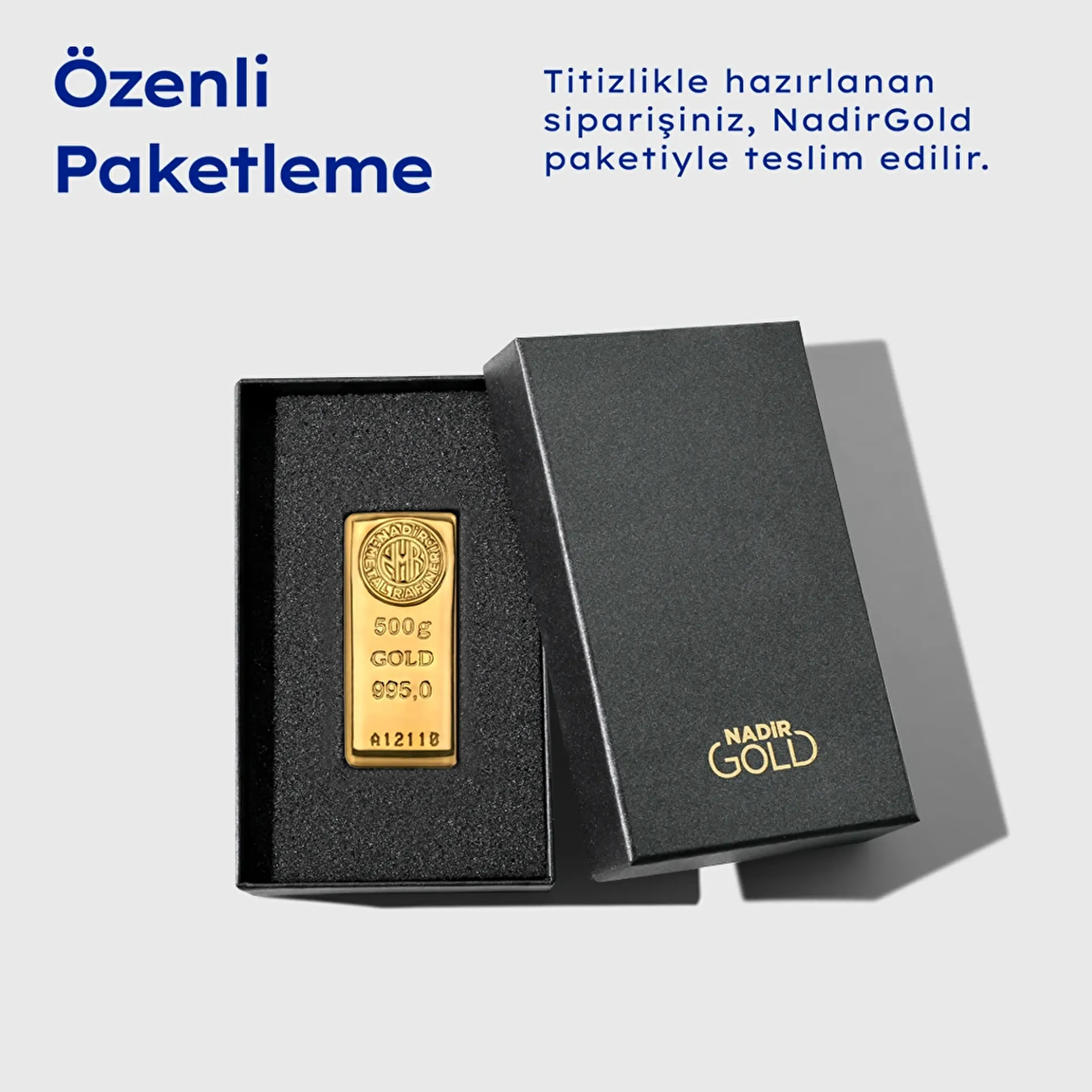NadirGold 500 Gr Külçe Altın - 3