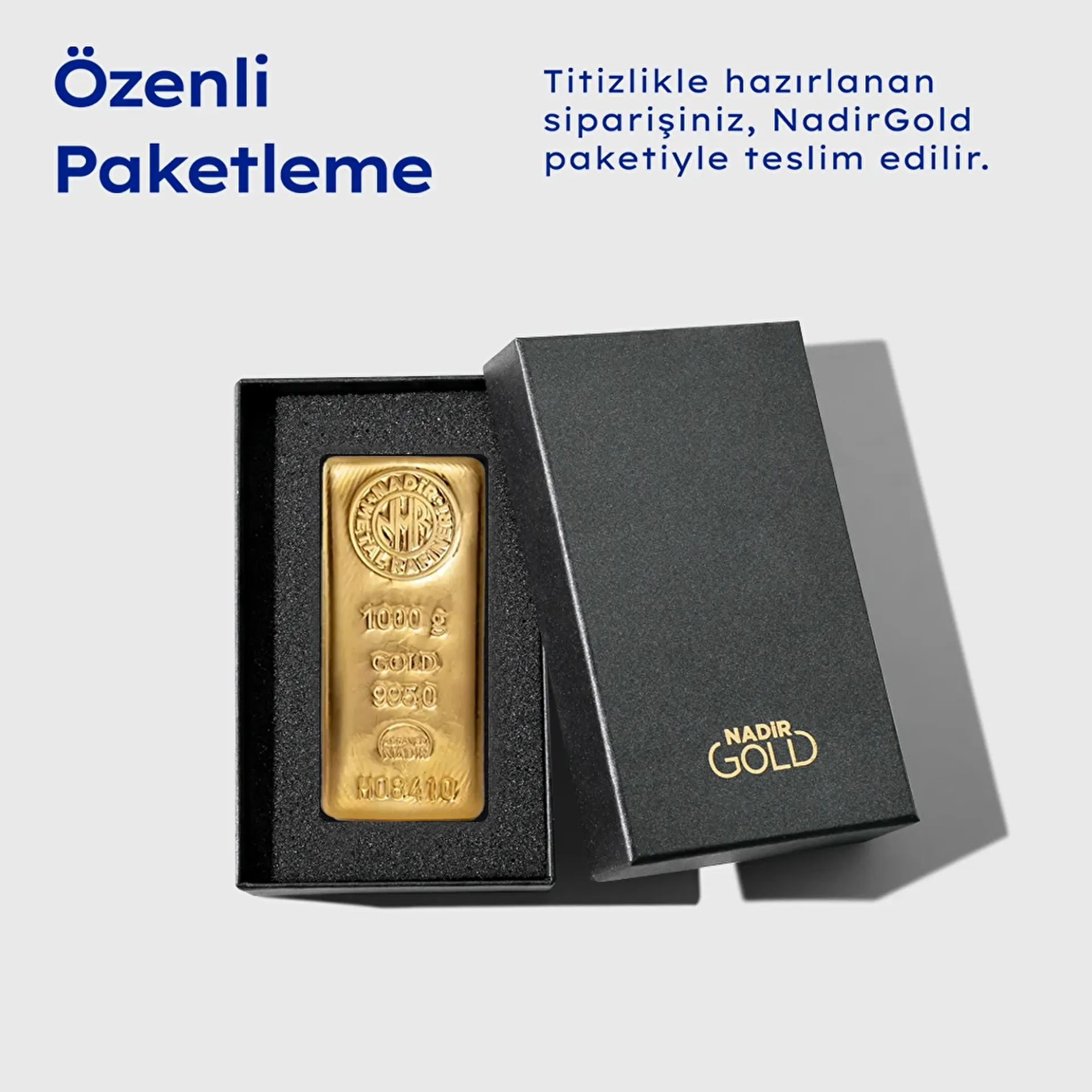 NadirGold 1000 Gr Külçe Altın - 4
