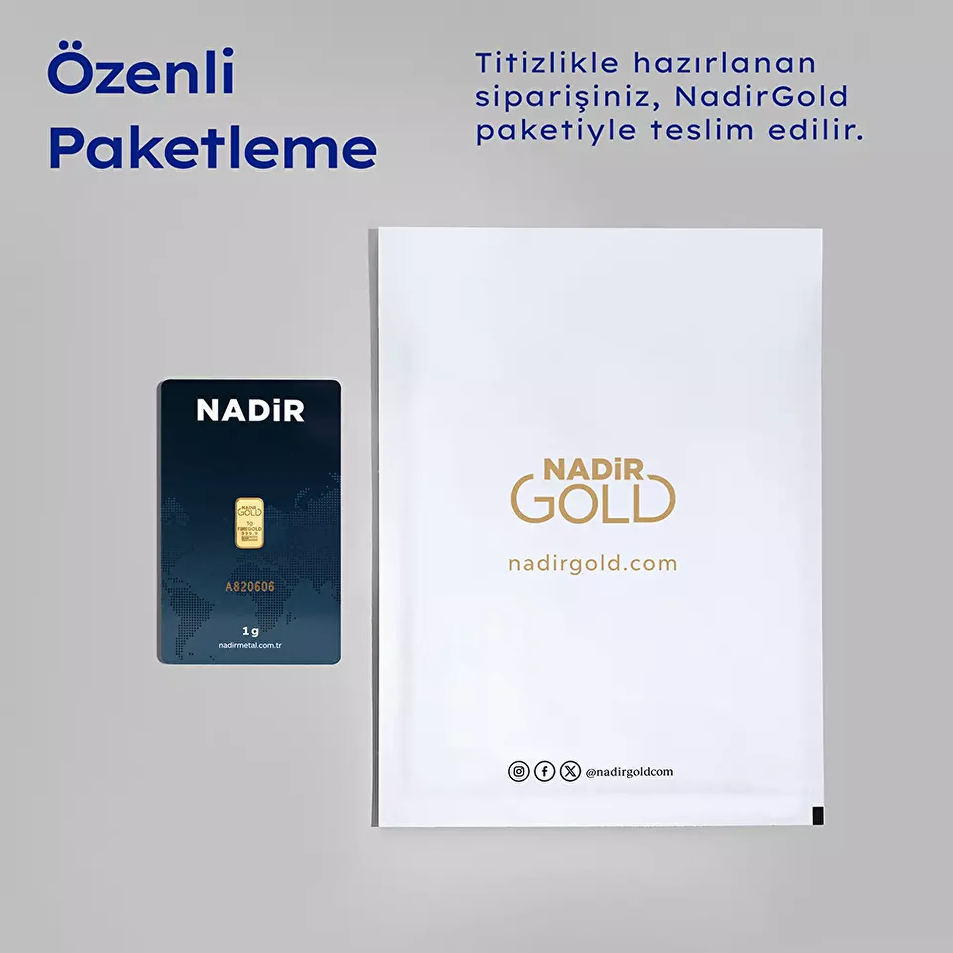 NadirGold 1 Gr Külçe Altın 999.9 - 4