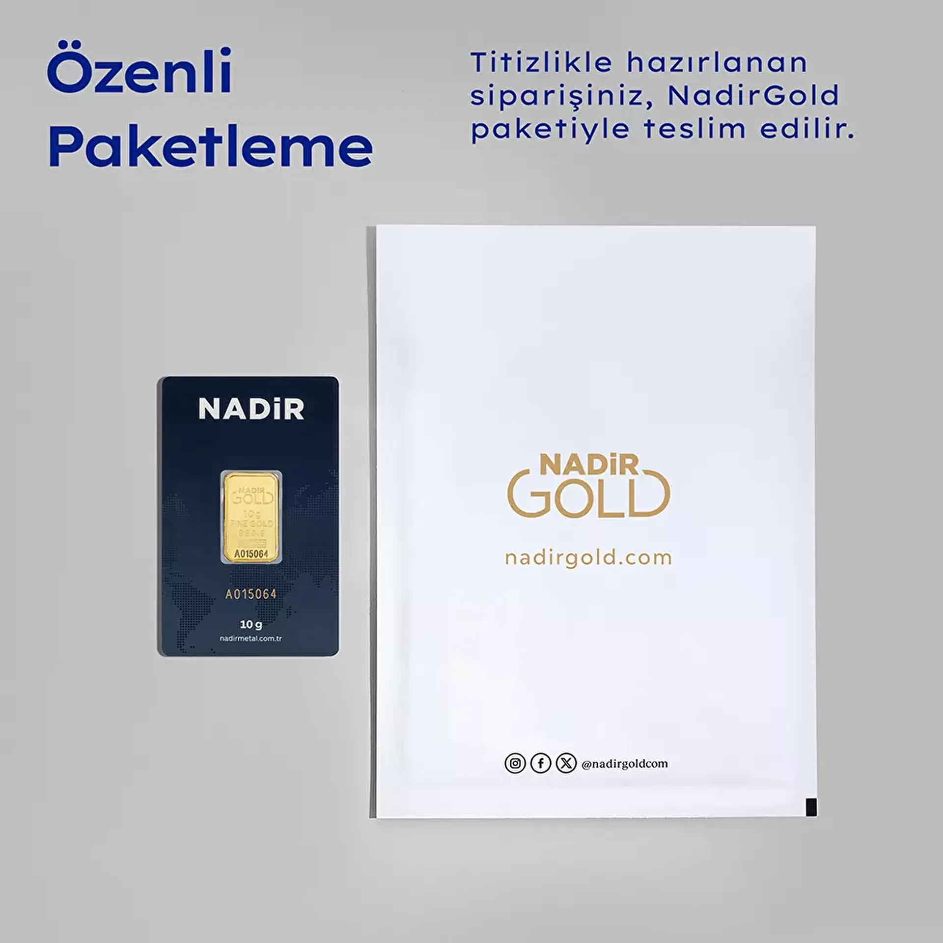 NadirGold 10 Gr Külçe Altın 999.9 - 4