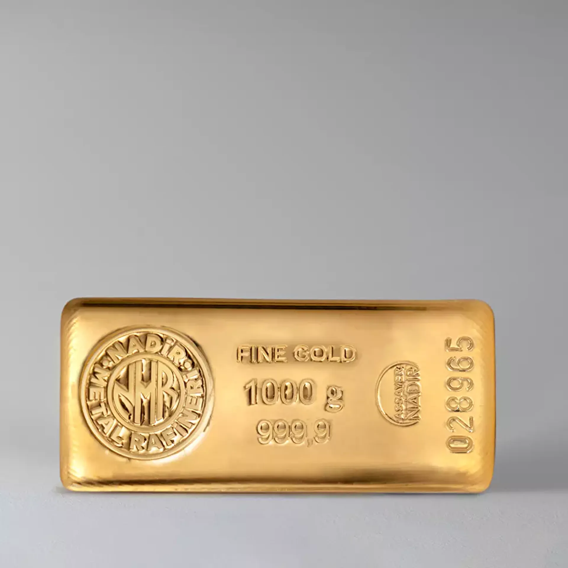 NadirGold 1000 Gr Külçe Altın 999‚9 - 1