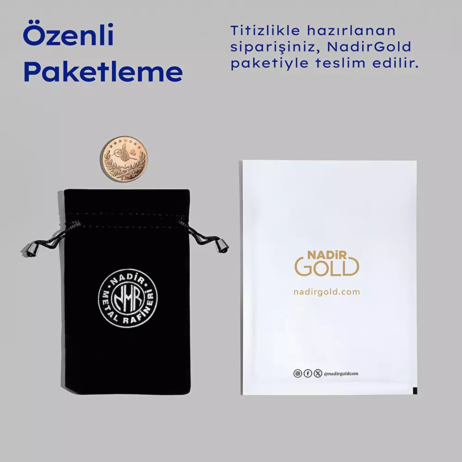 Reşat 5´lik Altın Darphane Basımı - 3