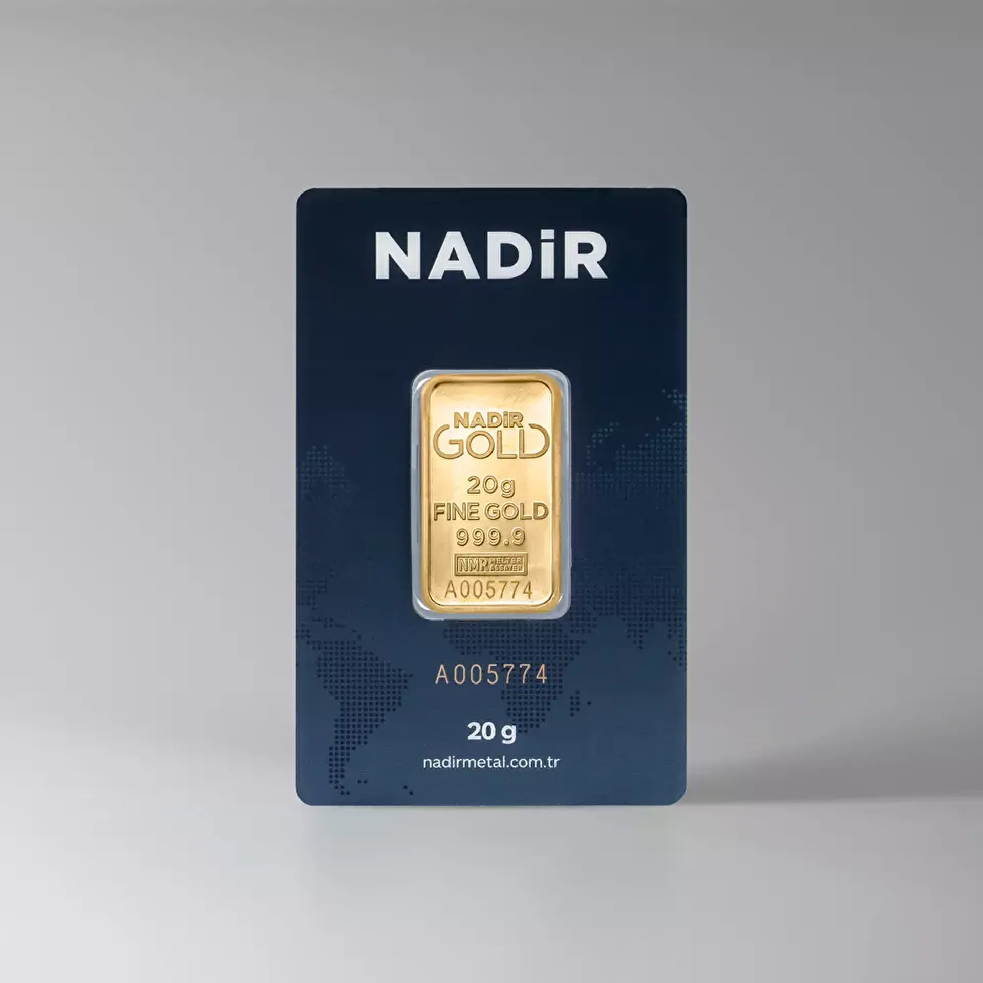 NadirGold 20 Gr Külçe Altın 999.9