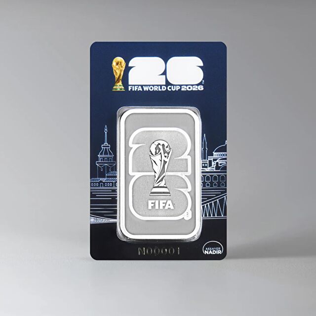 FIFA World Cup 2026™ 50 Gr Gümüş Külçe - 1