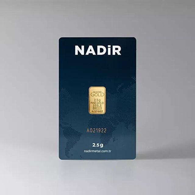 NadirGold 2‚5 Gr Külçe Altın 999.9 - 1