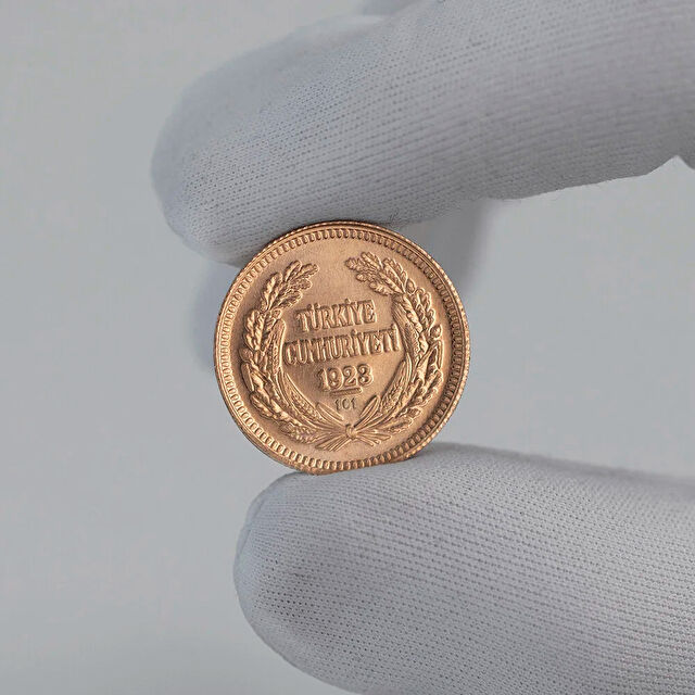 Ata Lira Altın 101. Yıl Yeni Tarihli - 2