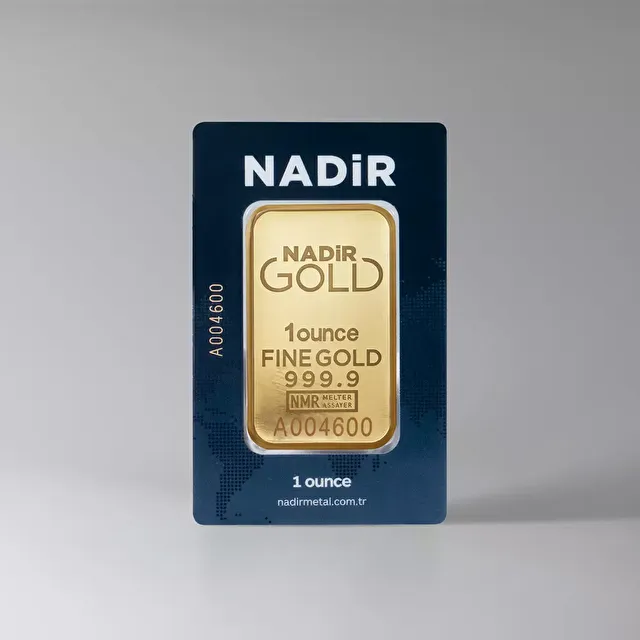 Nadirgold 1 Ons Gr Külçe Altın 999.9 - 1